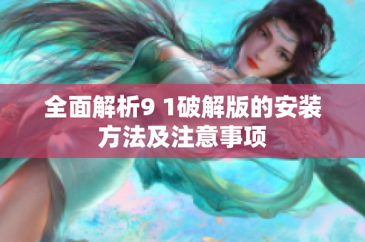 全面解析9 1破解版的安装方法及注意事项