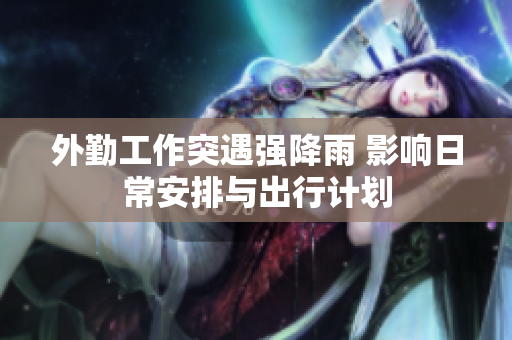 外勤工作突遇强降雨 影响日常安排与出行计划