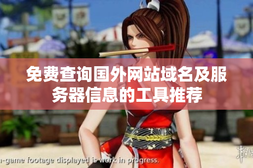 免费查询国外网站域名及服务器信息的工具推荐