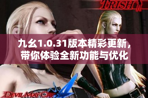 九幺1.0.31版本精彩更新，带你体验全新功能与优化