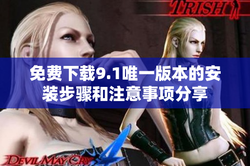 免费下载9.1唯一版本的安装步骤和注意事项分享