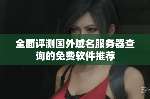 全面评测国外域名服务器查询的免费软件推荐