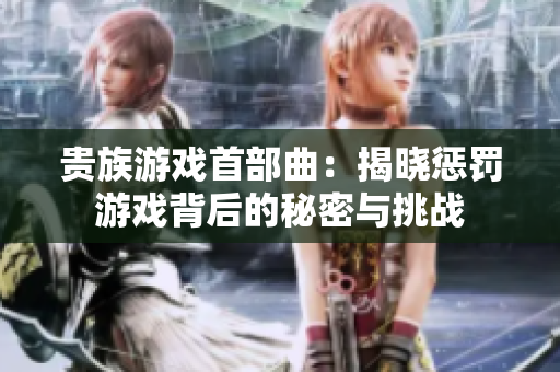 贵族游戏首部曲：揭晓惩罚游戏背后的秘密与挑战