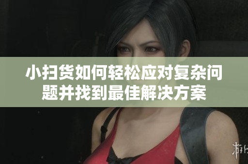 小扫货如何轻松应对复杂问题并找到最佳解决方案