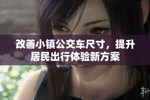 改善小镇公交车尺寸，提升居民出行体验新方案